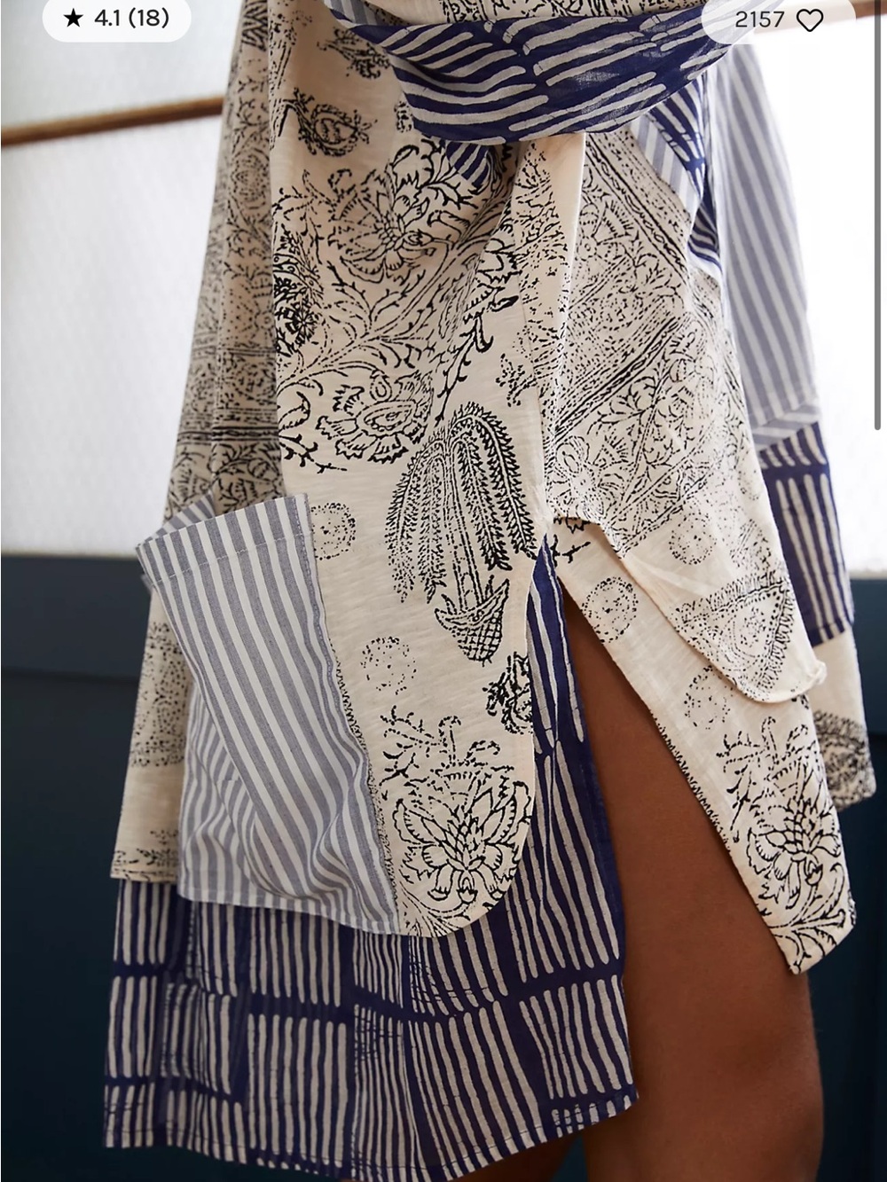 NWOT Free People Patch My Heart Shirt - Picture 15 of 16
